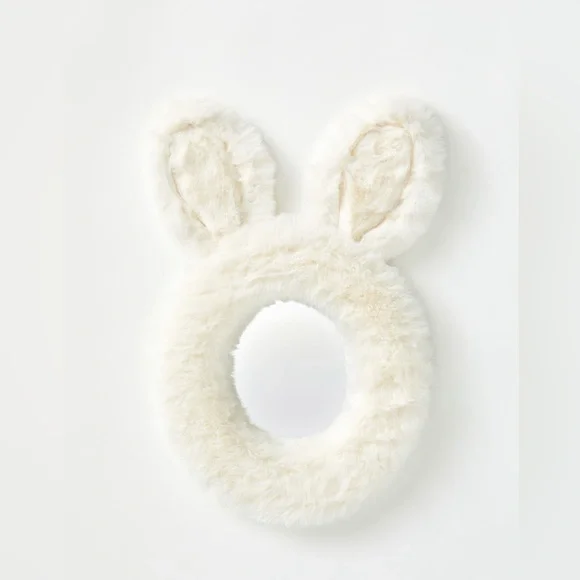 Urban Outfitters Cream Bunny Ear Mirror - Picture 1 of 2